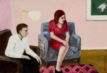Göran Magnusson, "Rummet I", målning