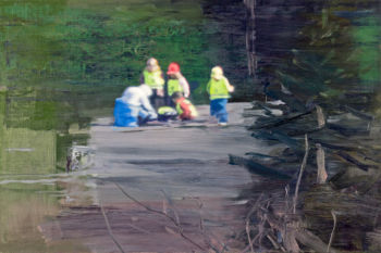 Tommy Hilding, "Little tour", målning
