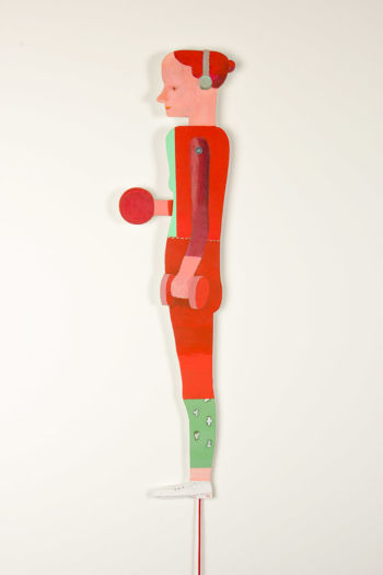 Ragnar Schmid, "As time goes by", väggskulptur