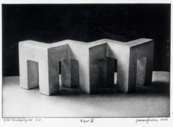 Janne Paulsen, "Figur III", grafik