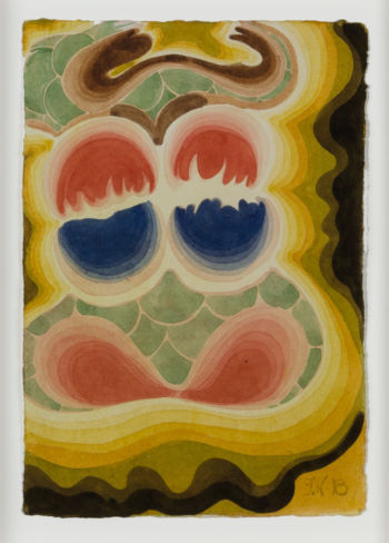 Johan Nobell, "Unspoiled monsters", målning