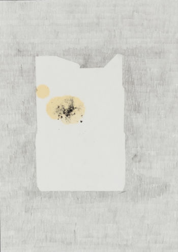 Katarina Frank, "Sliding into view", teckning