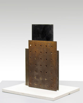 Hans Gothlin, "Utan titel i ett rum", skulptur